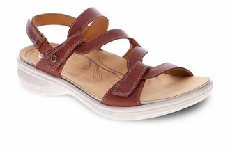 Revere Comfort Shoes Womens Emerald Sandals In Cognac