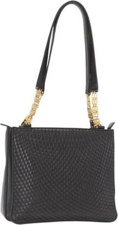 Bally Pre-owned Shoulder Bags, female, Black, Size: ONE SIZE Pre-owned Leather Shoulder Bag