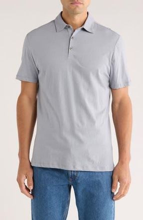 WESTZEROONE Morris Ville Cotton Polo in Moondust at Nordstrom Rack, Size Xx-Large