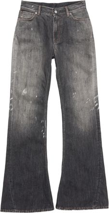 Acne Studios logo-patch jeans - Black