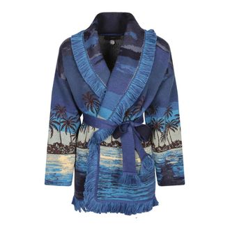 Alanui Truien & Vesten, Dames, Veelkleurig, S, Katoen, Jacquard stof in katoen
