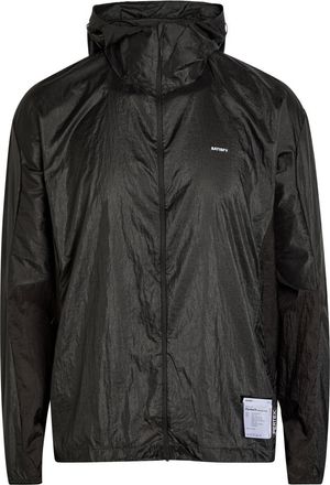 SATISFY Hooded Pertex Diamond Fuse Jacket - Black - L