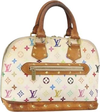 Louis Vuitton Pre-owned Handbags, female, Multicolor, Size: ONE SIZE Pre-owned Vintage Canvas Handbag
