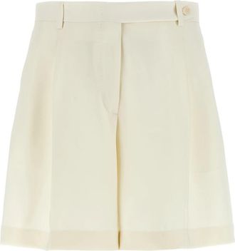Brioni Gaia Shorts - Dames - Korte Broeken - Wit - S - Korte Broeken