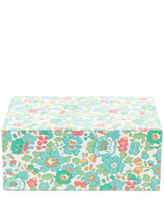 Sophie Bille Brahe Tr&eacute;sor Grande Sonya jewellery box - unisex - Polyester - OS - BLUE