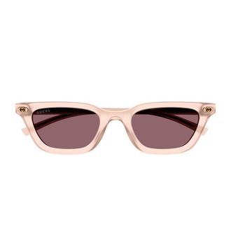 Gucci Gg1944 S Linea Institutionelles Logo Pink