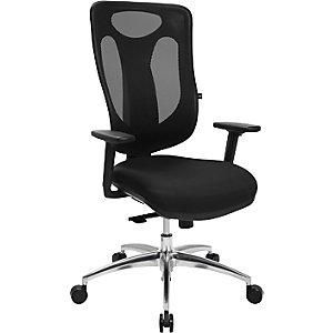 Topstar Silla Giratoria De Oficina Net Pro 100 Al Con Reposabrazos Y