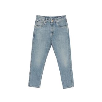 Brunello Cucinelli Logo-patch Jeans