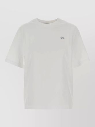Maison Kitsun&eacute; cotton t-shirt short sleeves crew neck