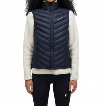 Peak Performance Frost Down Vest In Black