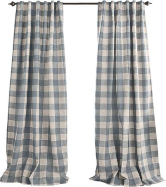 Elrene Grainger Buffalo Check Blackout Window Curtain