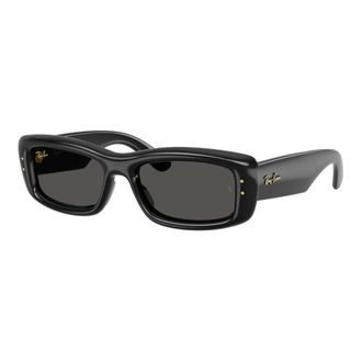 Ray-Ban Kiliane Puffer Zonnebril - unisex - Accessoires - Zwart - Maat: 55 MM Nylon