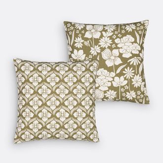 La Redoute Interieurs Set van 2 kussenhoezen 40 x 40 cm katoen, Dallas