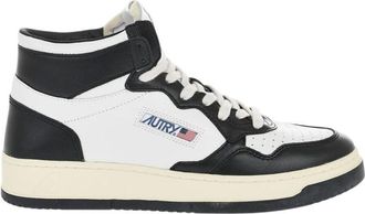 Autry BlackWhite Logo Medalist Sneakers