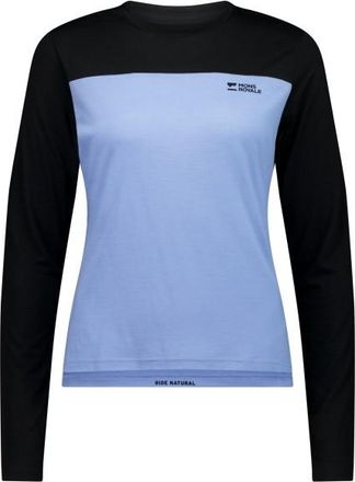 Mons Royale Diversion Merino Bike Jersey L/S Velotrikot f&uuml;r Damen | schwarz