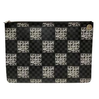 Louis Vuitton Pre-owned Clutches, female, Black, Size: ONE SIZE Pre-owned Christopher Nemeth PVC clutch bag