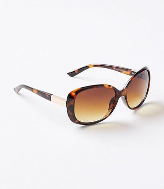 LOFT Modern Rectangle Sunglasses