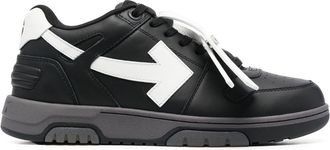 Off-white Out of Office low-top sneakers - men - Calf Leather/Rubber/Fabric - 49 - Black