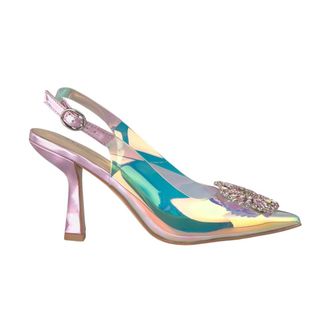 Alma En Pena Alma EN Pena, Schoenen, Dames, Veelkleurig, 40 EU, Transparante Hak Schoen