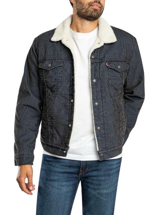 Levi's Type 3 Sherpa Trucker Jacket, Grijs