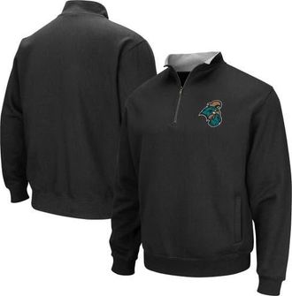 Colosseum Mens Colosseum Black Coastal Carolina Chanticleers Tortugas Quarter-Zip Sweatshirt at Nordstrom, Size Small