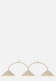 Globen Lighting Design Pendellampe Curve 3 - Beige
