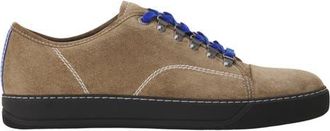 Lanvin Dbb1 Hiking Sneakers In Suede in Dark Beige/brown at Nordstrom, Size 41N Eu