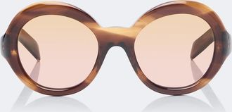 Prada Shadowplay round sunglasses