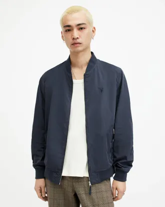 AllSaints Bassett Ramskull Bomber Jacket