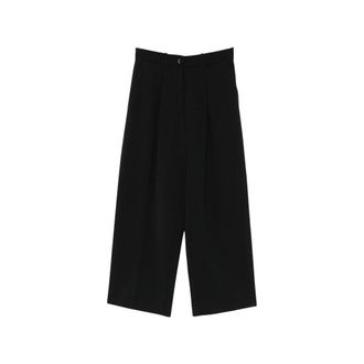 Nine In The Morning Pantaloni Larghi a Pinces - - Trousers - Donna - Nero - W29