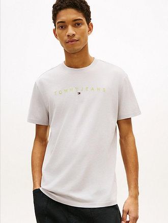 Tommy Hilfiger Linear Logo Embroidery Jersey T-Shirt