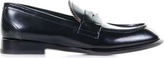Alexander McQueen Mocas&iacute;n con Logo de Sello - Shoes - Hombre - Negro - 40 EU