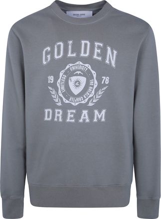 Golden Goose Sweatshirt Garment Dyed Journey MS