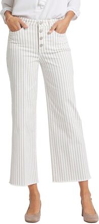 NYDJ Nydj Teresa Beach Cruise Stripe Ankle Jean