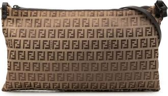 Fendi Pre-owned Fendi Zucchino Canvas Crossbody Ladies Q40D5D02FIVT3G2T