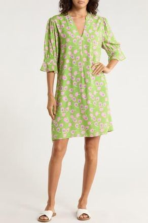 Area Stars Floral A-Line Dress in Green at Nordstrom Rack, Size X-Small