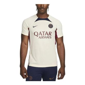 Nike Paris Saint-Germain Dri-FIT Knit Soccer Jerseys Beige DX3022-116