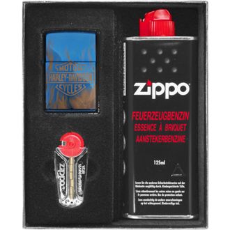 OEM Juego De Encendedores Zippo Harley Davidson Design Regalo N.&deg; 1