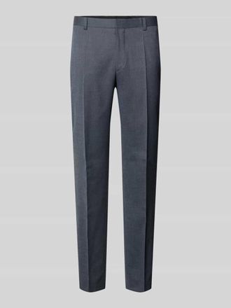 HUGO BOSS Regular Fit Anzughose mit Schurwoll-Mix Modell Leon in Blau, Gr&ouml;&szlig;e 106