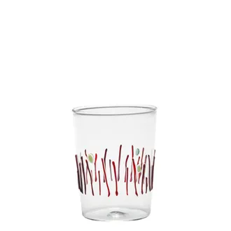 Zafferano Zafferano Set 4 Tumbler 4 Stagioni In Vetro Borosilicato Lavorato A Mano, Set Completo Multicolore Per Tavola Elegante E Funzionale, 4 Pezzi