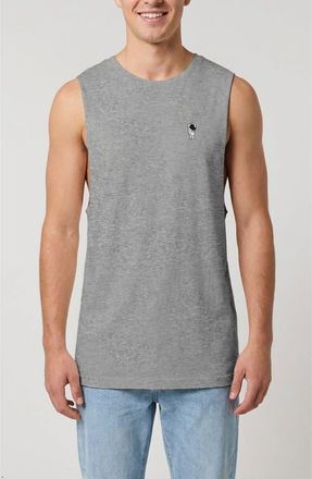 Dalix Astronaut Lightweight Jersey Tank in Athletic Heather at Nordstrom, Size Medium