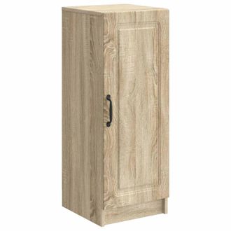 vidaXL Aparador Roble Sonoma 33 X 34,5 X 87 Cm Madera De Ingenier&iacute;a Vidaxl