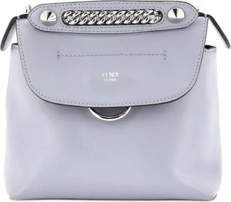 Fendi Back to School Leather Mini backpack - Grijs