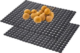 OEM Tapis D&Eacute;vier - Pvc Sans Bpa - 30 X 40 Cm - Antid&eacute;rapant - Pour &Eacute;viers En Inox Ou C&eacute;ramique - Lot De 2