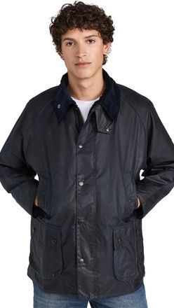 Barbour Mens Bedale Wax Jacket, Blue (Navy 000), 42