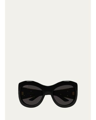 Gucci Generation Double G 58MM Butterfly Sunglasses