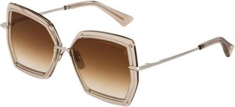 Dita Eyewear A03 Zonnebrillen - Dames - Zonnebrillen - Bruin - 54 MM - Accessoires