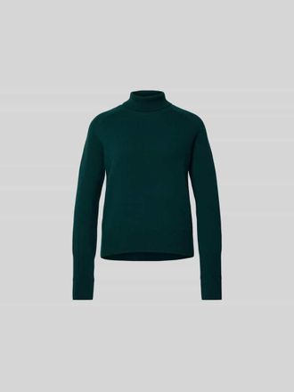 Victoria Beckham Pullover mit gerippten Abschl&uuml;ssen in Dunkelgruen, Gr&ouml;&szlig;e L