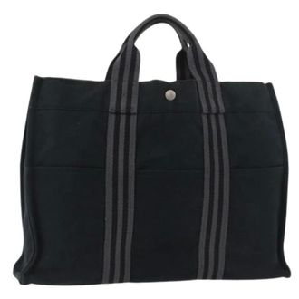 Herm&egrave;s Pre-owned Vintage Tote Bag - Pre-owned - Mujer - Negro - ONE SIZE