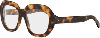 Celine Glasses, female, Brown, Size: 54 MM 3 Dots HD Eyeglasses